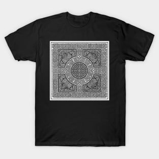 Segment from a Lindisfarne Gospels Page T-Shirt